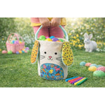 Color Your Own Easter Bunny Basket Craft Kit for Kids Ages 6 and Up