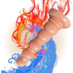 6.5 Inch 5 Beads Anal Beads Anal Dildo With Strong Suction Cup Sex Toy,Soft Anal Trainer Dildo,Anus Dilator Masturbator Adult Sex Toys With Strong Suction Cup For Hands-Free Play(Flesh)