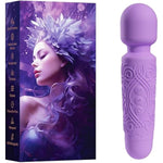 LuLu Vibrator, Vibrators, Womens Sex Toys, Female Sex Toy, Vibrater, Mini Vibrator Wand, Sexy Toys, Sexual Pleasure Tools for Women, Sextoy, Wand Vibrator - Amethyst