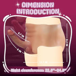 Sex Toys With 7.3 Inch Flexible Hard Dildo And Vivid Blood Vessels, Wearable Strap-On Dildo Harness For Men Women Lesbian Homosexual, Realistic Female Adult Anal Toys, Flesh Style, One Size