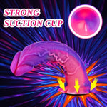 14" * 1.3" Silicone Double Head Fantasy Small Dildo With Suction Cup, 2 Pcs 7" Realistic Double Sided Ended Dildo Colorful Beginner Cute Penis, G-Spot Anal Vaginal Stimulation Sex Toys For Men Women