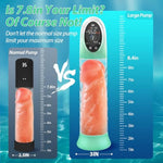 Penis Pump Male Sex Toys - Electric Vacuum And Water Cock Pump With 3" Large Barrel And Lcd Display, 4 Pressure Levels, And 9 Suction Training Modes Penis Extender For Stronger Bigger Erections