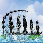 6Pcs Couple Anales Butt Training Sets, Anales Expanding Butt Relaxing Anales Trainer Tools Butt Silicone Prostate Massager Anal Dildo Sex Toys Training Kit Anal Plug Set For Men Women