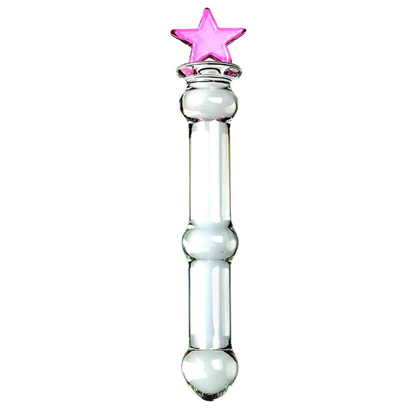 Glass Anal Plug,Crystal Butt Plug Pleasure Wand Anal Beads Dildo Penis Masturbation Crystal Glass Pleasure Wand Dildo Penis Glass Pleasure Wand Crystal Massager Anal Sex Toys For Women Men
