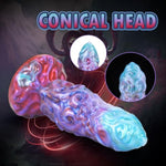 7.71In Monster Dildo, Fantasy Anal Dildo, Thick Silicone Butt Plug, Gay Sex Toys, Prostate Dildo, Soft Alien Dildo With Suction Cup For G&P-Spot, Adults Anal Sex Toys For Women Men Couples (S)