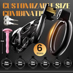 Male Chastity Cage Cock Devices - Soft Silicone Small Mens Penis Chastity Cages ?Multi-Size Adaptation Micro Male Chastity Device? Dry And Airy Chastity Cage Lock For Home Travel Work