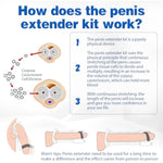 Penis Extender Stretcher Kit, Penis Pump Sex Toys For Men, Penis Enlarger Stretcher Exercise, Wearable Adjustable Traction Penis Training Device Set, Male Penis Extension Training Device, Male Sex Toy