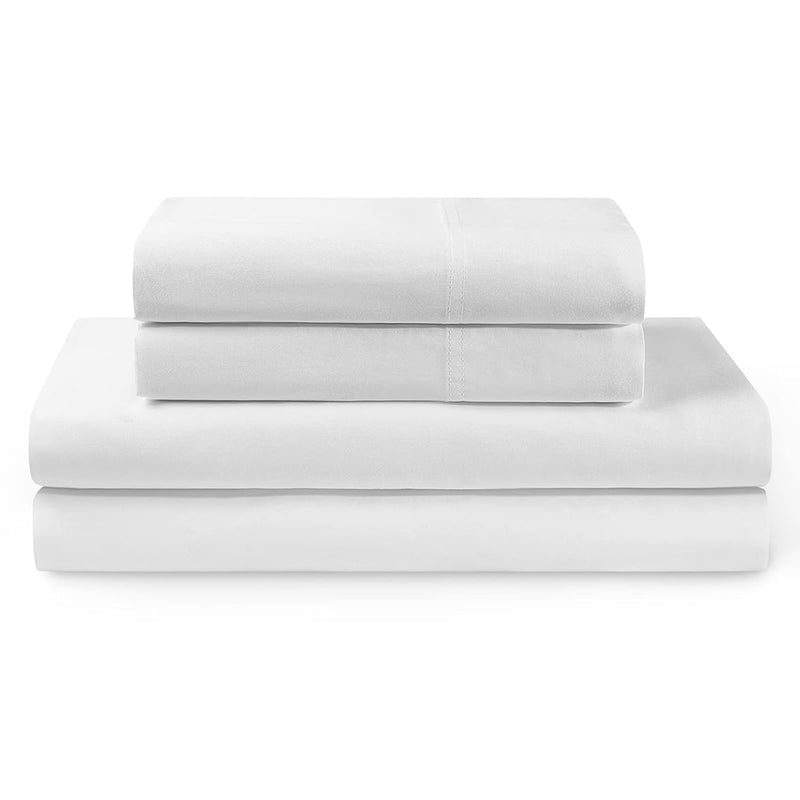 Cooling Bed Sheet Set With 100 Percent Rayon Derived From Bamboo, 400Tc Fabric