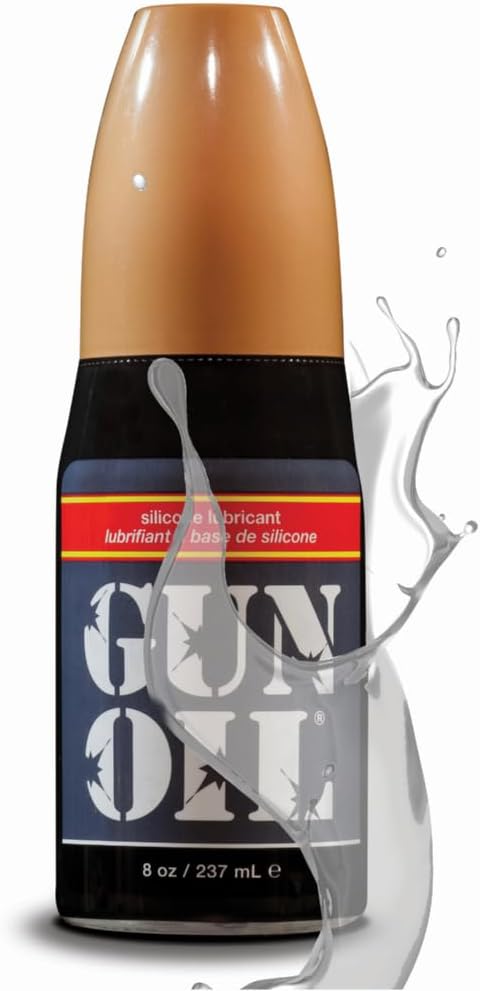 Silicone Lubricant 8oz – Long-Lasting, Latex Safe, Unscented & Non-Sticky
