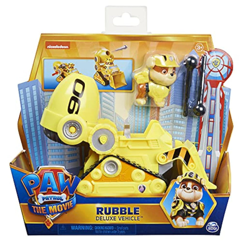 Paw Patrol The Movie Deluxe Vehicle - Rubble