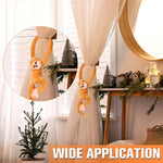 8 Packs Stuffed Monkey Hanging Stuffed Animal Plush Monkey Toy With Hook And Loop Fasteners Hands 20 Inch Large Plush Animal For Adults Gifts Decors(Brown, Khaki)