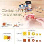 Japanese Street View Takoyaki Shop Mini Building Blocks, Moc Creative Japanese Toys For Girls 6-12 Years Old, 722 Pcs Simulation Architecture Construction Toy, Gift Idea For Kids Adults
