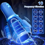 Male Sex Toys For Men - Male Masturbator Penis Training Vibrator With 10 Vibrating Sex Toy Male Strokers Pocket Pussy Trainer Stimulator, Mens Sex Machine Masturbators Adult Sex Toys & Games Usb