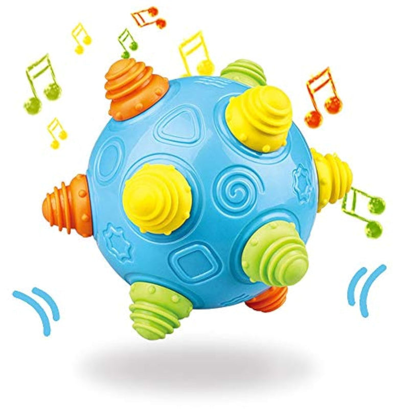 Baby Music Shake Dancing Ball Toy, BPA Free Bouncing Sensory Developmental