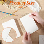30 Pcs Deckled Edge Paper, 160 GSM Handmade Paper 4x6 Inch