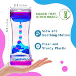 Liquid Motion Bubbler - Sensory Fidget Desk Toy For Kids & Adults - Fidget Tubes For Stress Relief And Focus- Calming Visual Bubbler Toys For Classroom, Desk Decor, Stocking Stuffers