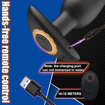 Anal Vibrator Prostate Stimulator, Silicone Rechargeable Butt Plug Vibrating With 10 Vibration Modes Adult Sex Toys For Men, Women And Couples
