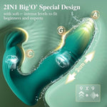 Vibrating Dildos For Women Sex Toy - 3In1 App Wearable Remote Vibrator Rose Sex Toy, Sex Pleasure Tools For Women With 9 Rabbit Clit Vibrator & 9 Thrusting Dildos Anal Toys G Spot Vibrator Sex Swing