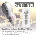 TENGA Male Masturbator Vacuum Cup Pleasure Device, Original Vacuum Cup Extra Gentle White