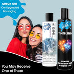Cool Tingle Water-Based Arousal Lube, Premium Personal Cooling Lubricant For Men, Women And Couples | Cool Sensation & Ph-Balanced, Glycerin-Free, Paraben-Free, 3 Oz