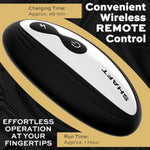 Model N Vibrating Dildo - The Remote-Control Silicone Dildo For Unparalleled Satisfaction - G Spot Clitoral Anal Stimulator - Adult Sex Toy For Women & Men - 100% Waterproof (8.5" - Pine)