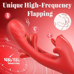 Vibrators Adult Sex Toys For Women, Tongue Dildo Rose Sex Toy With 7 Licking & Flapping Modes, 7 Vibrations Thrusting Vibrator, G Spot Vibrator Clit Stimulator Adult Sex Toys Couple Sex Toy