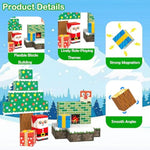 Magnetic Blocks - 35Pcs Building Blocks, Magnetic Tiles Kids Build Cubes Stem Game Toys, Travel Toys For Kids Ages 4-8 Christmas Birthday Gifts For Boys And Girls Ages 3+