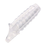 Reusable Sleeves Girth For Men Extender Enlarger Extension Cook Enhancer Ball Stretch Sleeve Girth Best Gift-5627(Transparent/Lw)