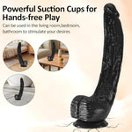 14.57 Inch Realistic Huge Thick Dildo Sex Toys, G Spot Curved Lifelike Dildo with Suction Cup,Adult Sex Toys for Women Men