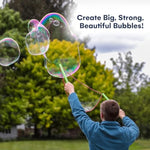 Bubbles Solution Refill 67.63 Oz - Large And Easy-Grip Bottle For Bubble Machine, Guns, And Wands - Toddler Liquid Refill For Ages 3 And Above