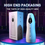 Automatic Male Masturbator Sex Toys - Female Voice Penis Pump With 10 Thrusting & 10 Vibrating & 10 Sucking Modes, Hand Free Male Stroker With 3D Realistic Textured, Blowjobsex Machine Sex Toy For Men
