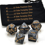 Sex Dice Naughty Positions Dice For Adult Couple Sex Games Romantic Foreplay Couple Sex Toy For Lover 5 Pcs