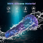 Fantasy Realistic Silicone Dildo –10.5' Ultra-Thick Dildo with Powerful Large Suction Cup, Flexible, Wild Fat Adult Toy for Men, Women & Couples Trainer Play