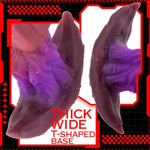 Anal Plug Butt Plug With Safe Curved Base Silicone Prostate Massager Dilator Mixed-Color Sex Toy For Women Men Masturbation (Xl)