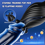 Vibrating Butt Plug Anal Toys, Prostate Massager Male Sex Toys for Men with 10 Vibration & Rotating, 360° Expanding Anal Plug Male Vibrator, App-Controlled Adult Toys, Clit Stimulator Female Sex Toys