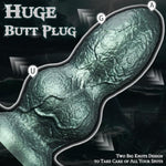 9 Inch Knot Dildo Huge Butt Plug, 3.7'' Diameter Xxl Butt Plug Fantasy Monster Dildos With Strong Suction Cup For Vaginal Anal Stretcher, Large Anal Dildos Anal Plug For G-Spot Prostate Massage