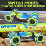 Gesture Rc Car Hand Controlled Stunt Car For 6-12 Yr Boys Girls, 2.4Ghz Remote Control Gesture Sensor Toy Drift Twist With Light Music For Kids Birthday Xmas Gift