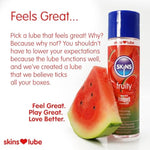 Watermelon Flavoured Water Based Condom Compatible Lubricant With Reaquav8 Technology 4.4 Fl Oz (130Ml)