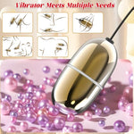 Vibrator Bullet Adult Toys - Mini Vibrators Couples Sex Toys With 7 Vibration Modes,Double Egg Female Clitoral Stimulator Adult Sex Toys & Games,Remote Control Vibrator Sexual Pleasure Tools For Women
