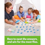 Math Counting Game, Math Manipulative Learning Swat The Fly Cards, Practice With Addition, Subtraction, Multiplication & Division, 1St 2Nd & 3Rd Grade Educational Toy For Homeschool