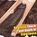 Huge Thick Silicone Dildo Sex Toy G-Spot With Strong Suction Cup, 3.2'' Diameter 10Inch Adult Realistic Giant Big Dildos, Hands-Free Anal Dildo Adult Sex Toys & Games For Gay Women