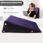 2-Piece Inflatable Sex Cushion Set – Versatile Wedge & Ramp for Couples' Support