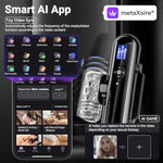 Male Masturbator Sex Toys, Upgrade Sex Toys For Men With 4 Thrust Depths & 3 Start Points & 10 Thrusting Vibrating Speeds Adult Sex Toy, Ai App Control Sex Machine Soft Tpe Channel Blowjob Toy