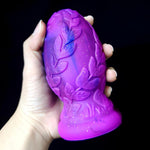 Large Anal Butt Plug Sex Toys Soft Silicone Anal Plug Adult Sex Toy With Leaf Texture And Suction Cup Base For Men Women Prostate Stimulation And Pleasure (M)
