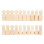 Wooden Arch Kit, Unfinished Wooden Figures for DIY Art Craft Painting Drawing