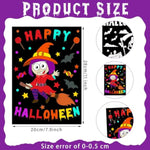 Halloween Coloring Posters DIY Crafts Bulk Pack of 30 Pieces