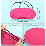 30 Pcs Blindfolds Sleep Eye Masks Cover Adjustable, Multicolored