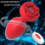 Anal Plug Vibrator Butt Plug Expander 10 Vibration Modes With Remote Control Super Horsepower Men Women Sex Toys (Black)