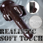 9.2 Inch Realistic Hand Finger Dildo, Adult G-Spot Stimulation Sex Toy With Powerful Strong Suction Cup For Hands-Free Play, Anal Plug And Female Masturbation Device For Women & Couples(Black)
