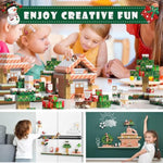 Magnetic Blocks | 100Pcs 0.8In Sensory Christmas Magnetic Tiles Building Cubes 2025 Upgraded Stem Game Toys For Toddlers | Christmas Birthday Gifts For Boys & Girls Ages 3-4, 5 6 7 8 9 10 11 12